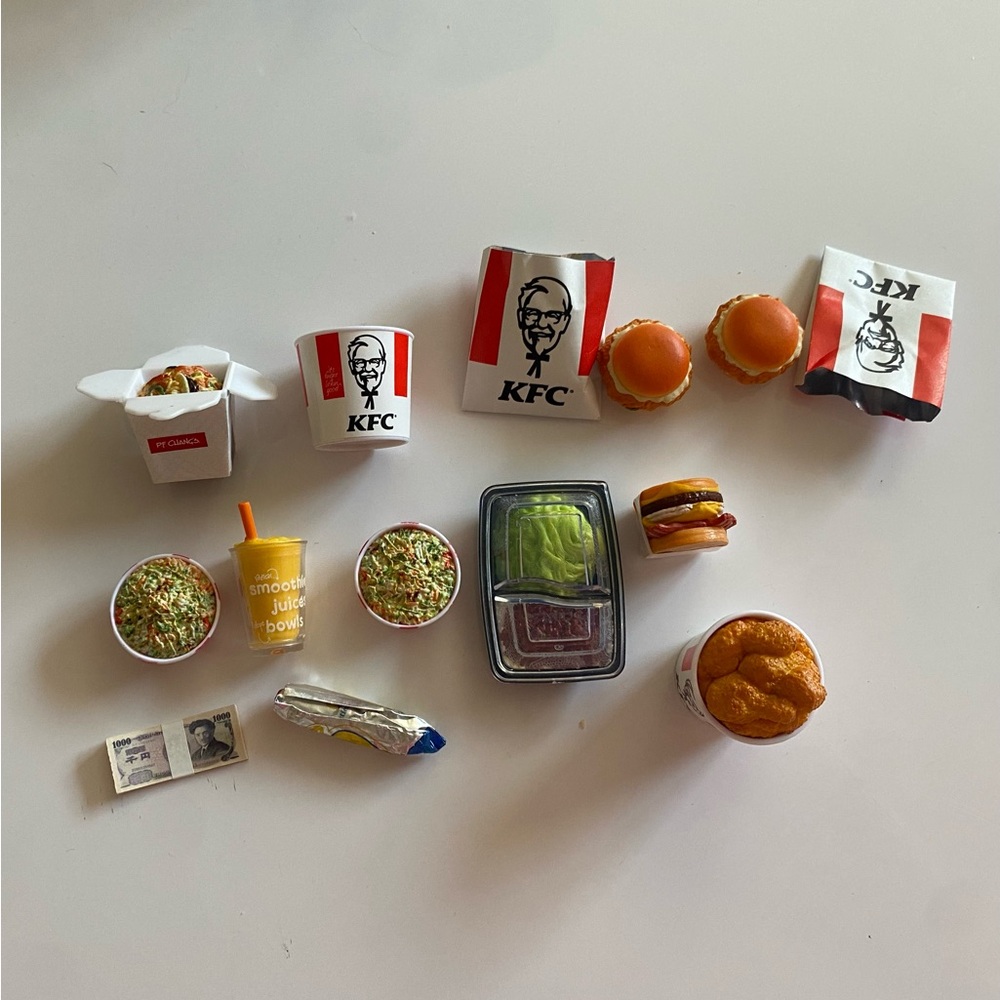 KFC Miniature Food Set